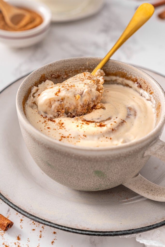 Cinnamon Mug Cake