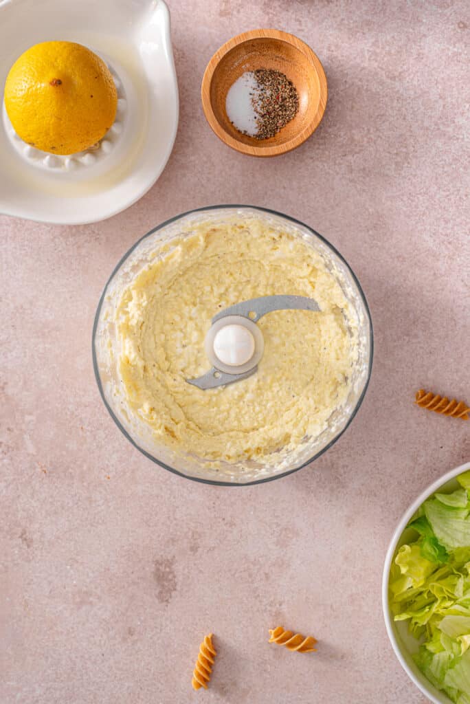 Cottage Cheese Caesar Pasta Salad