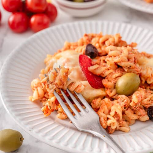 Cottage Cheese Pizza Pasta