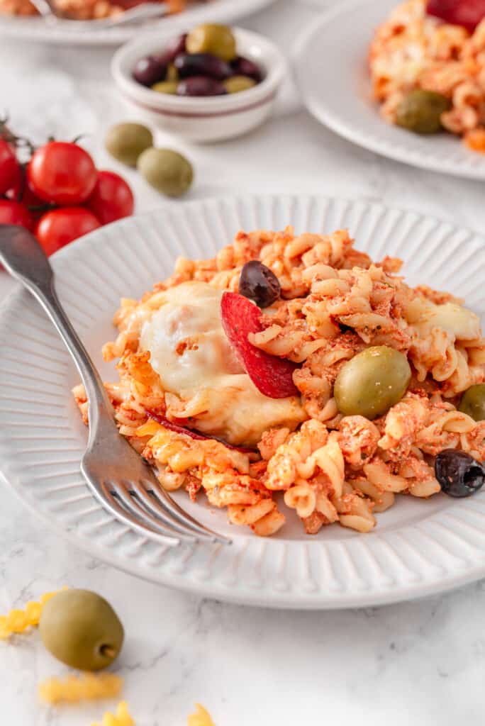 Cottage Cheese Pizza Pasta