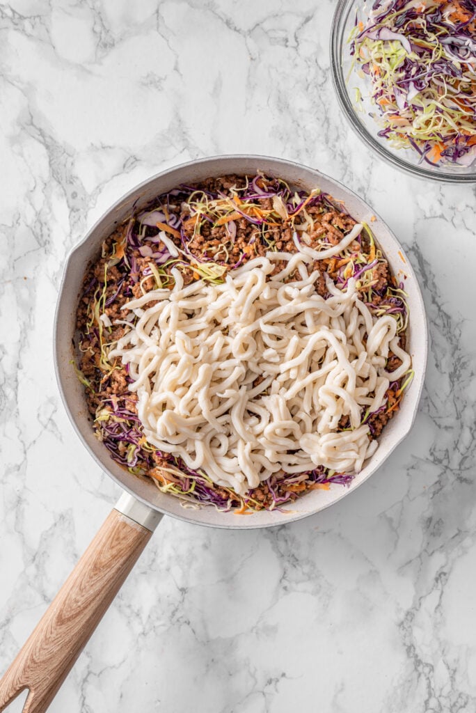 Egg Roll In A Bowl With Noodles