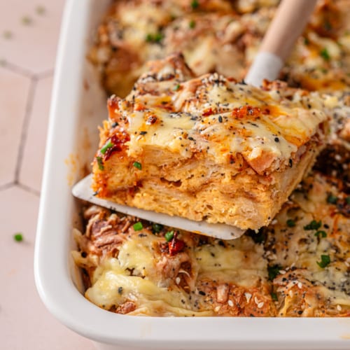 Everything Bagel Croissant Bake