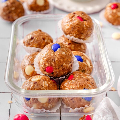 Monster Cookie Energy Bites