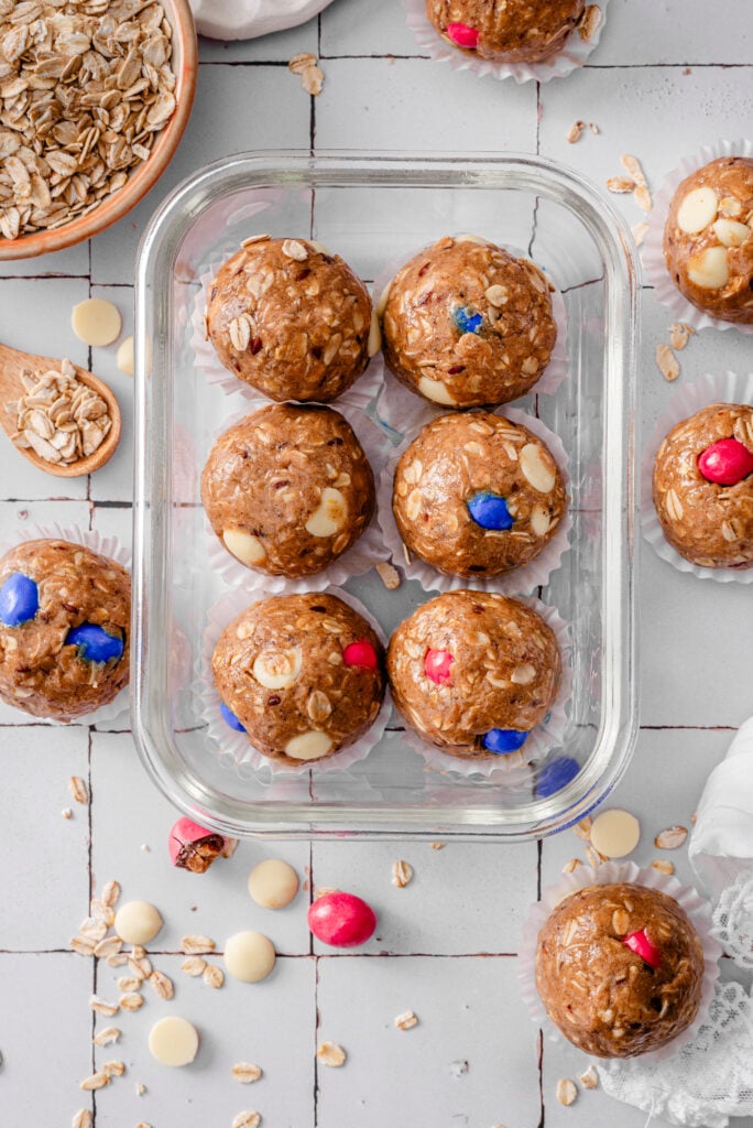 Monster Cookie Energy Bites