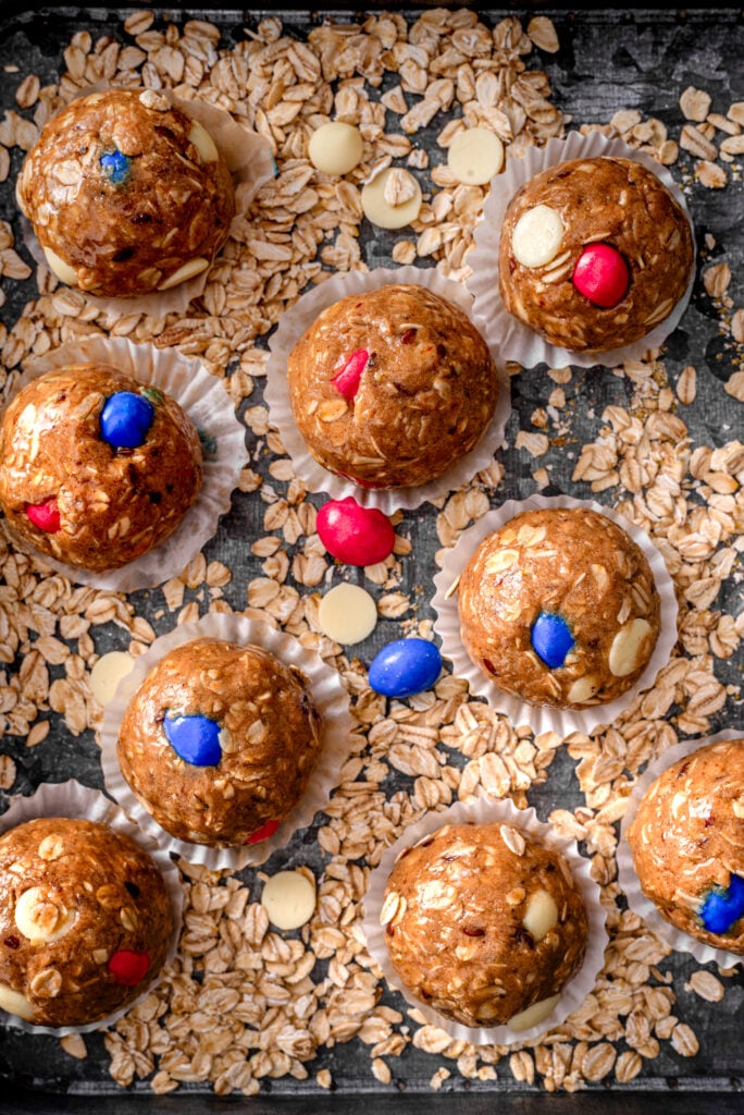 Monster Cookie Energy Bites