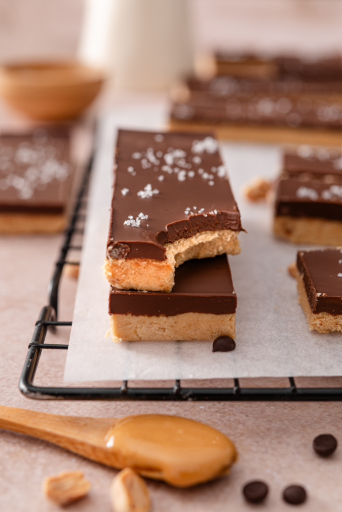 Peanut Butter Cup Protein Bars