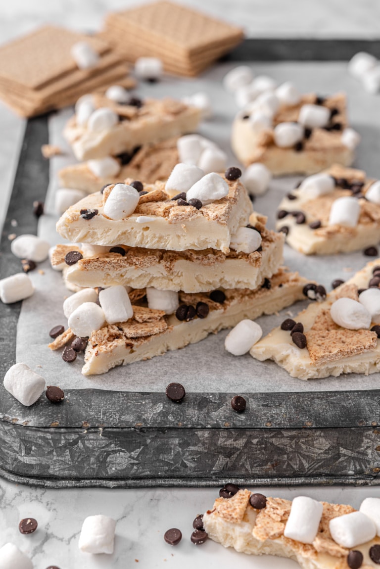 Smores Yogurt Bark