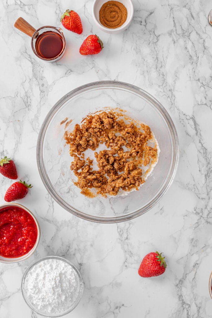 Strawberry Shortcake Banana Bread