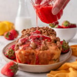 Strawberry Shortcake Banana Bread
