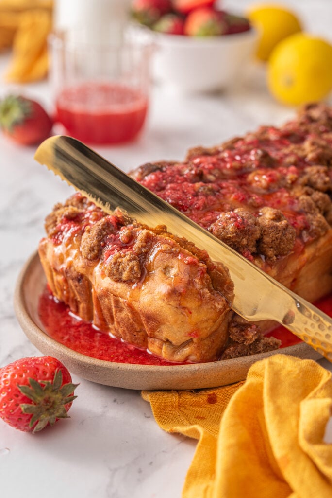 Strawberry Shortcake Banana Bread