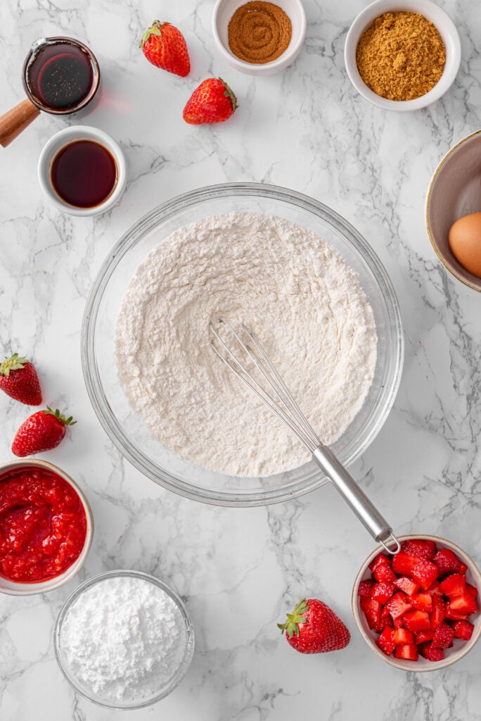 Strawberry Shortcake Banana Bread