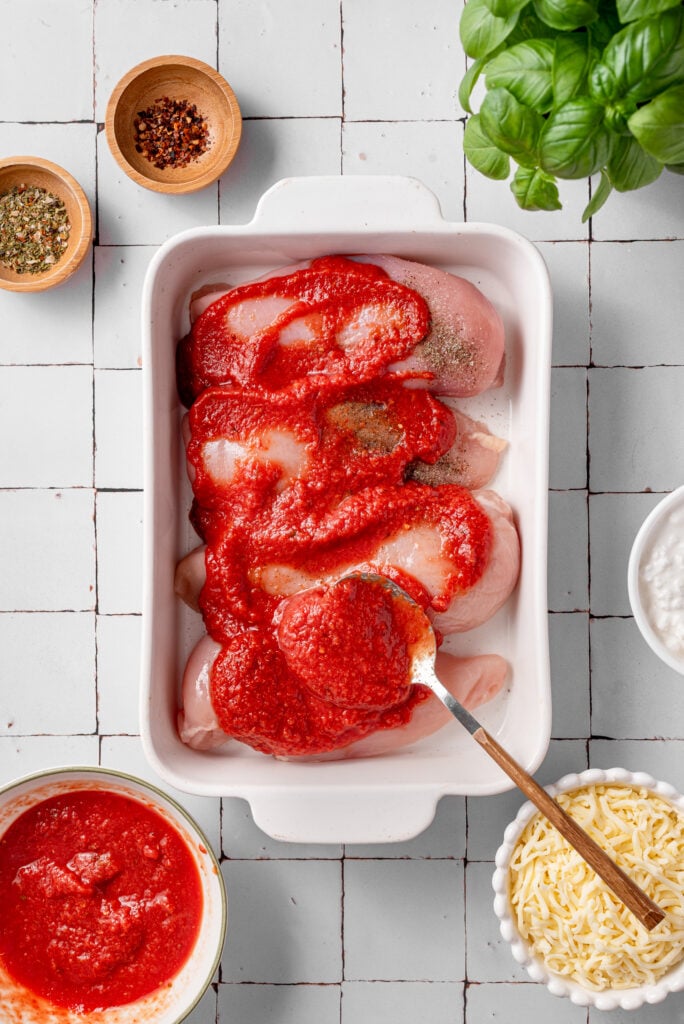 Baked Chicken Parmesan