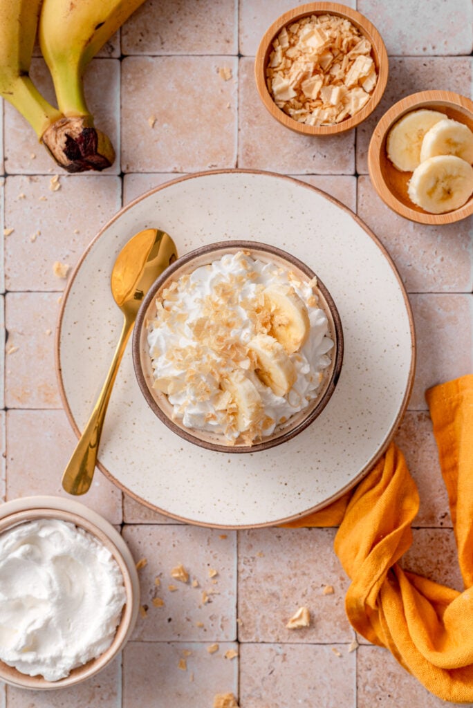 Banana Pudding Mug Cake