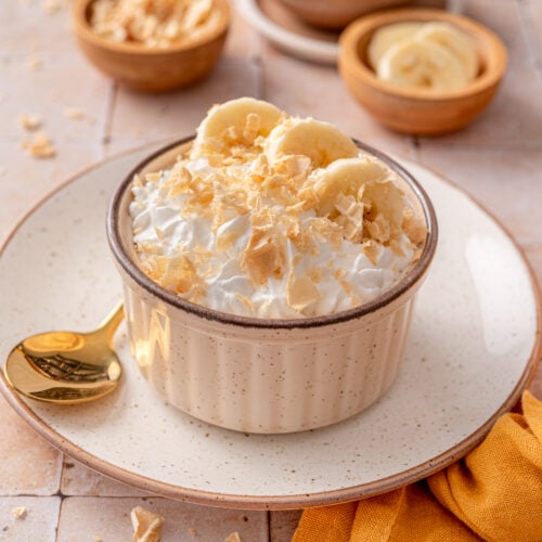 Banana Pudding Mug Cake