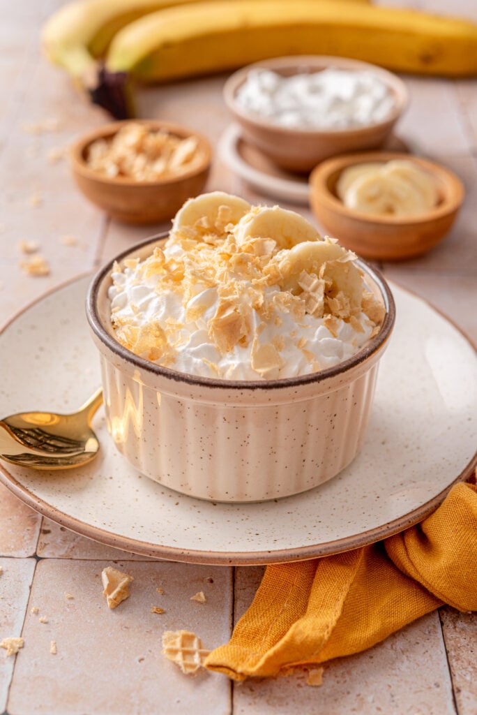 Banana Pudding Mug Cake