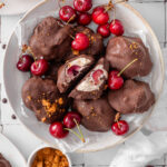 Cherry cheesecake clusters