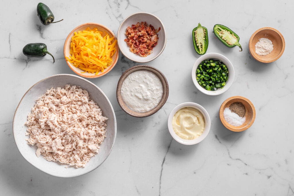 Jalapeno Popper Chicken salad