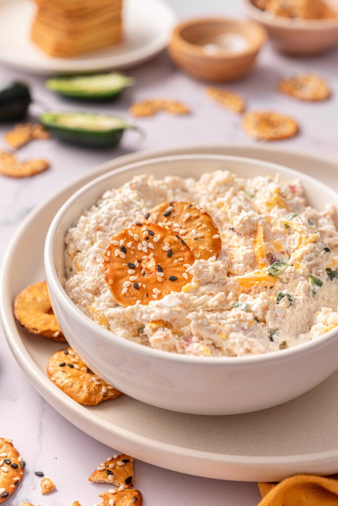 Jalapeno Popper Chicken salad