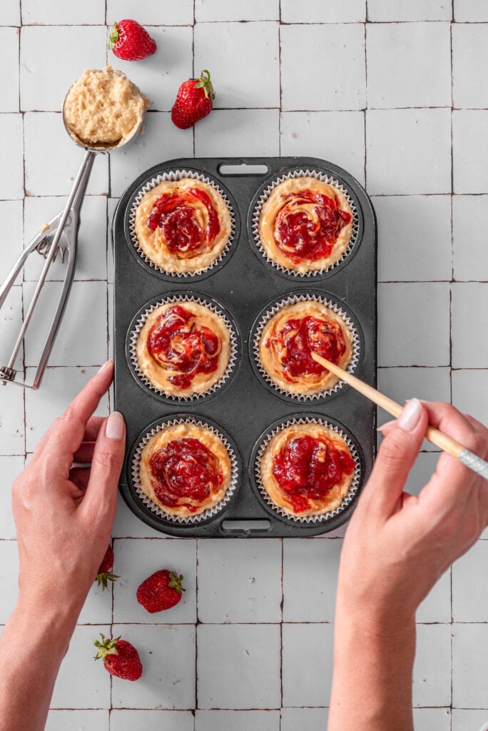 PB&J Muffins