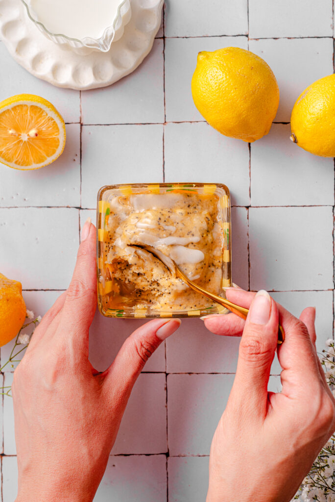 Lemon Mug Cake