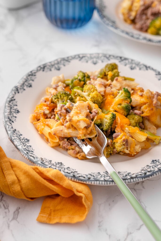 Beef and Broccoli Pasta Bake