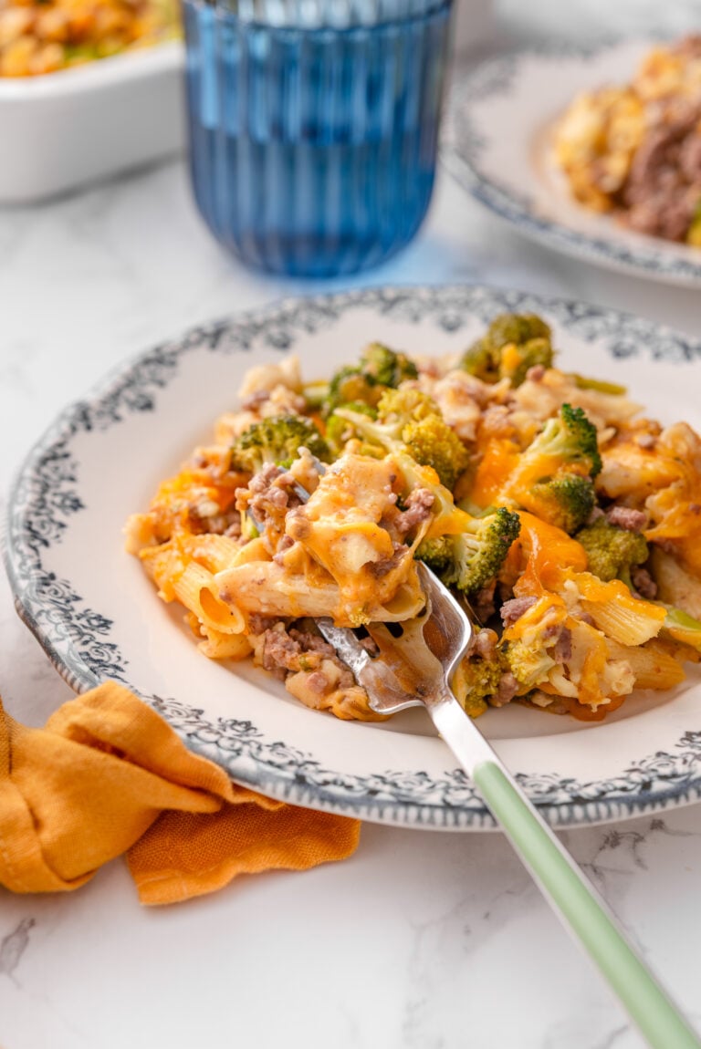 Beef and Broccoli Pasta Bake