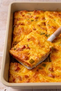 Maple Sausage Egg Bake