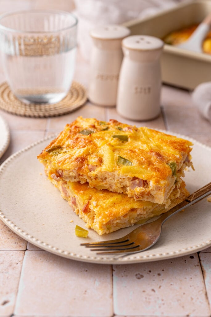 Maple Sausage Egg Bake