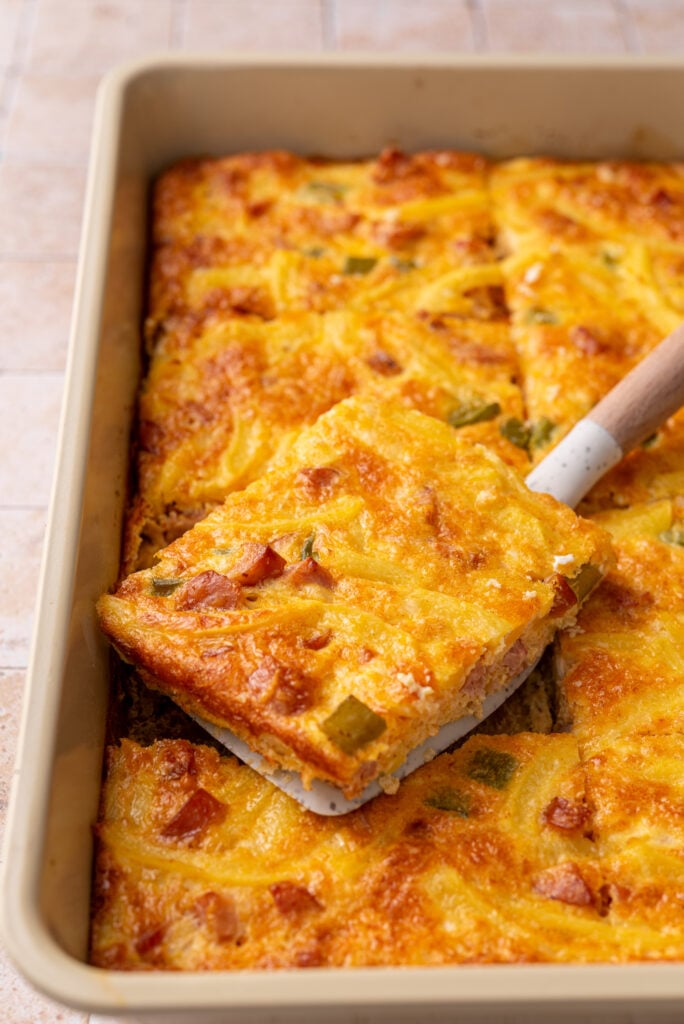 Maple Sausage Egg Bake