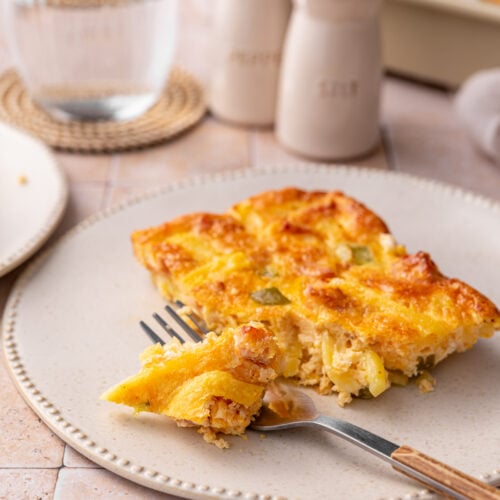 Maple Sausage Egg Bake