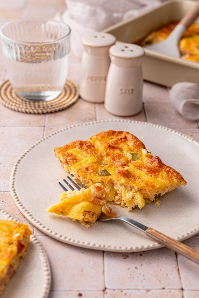 Maple Sausage Egg Bake