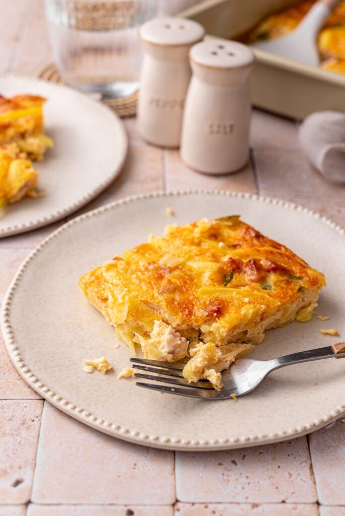 Maple Sausage Egg Bake